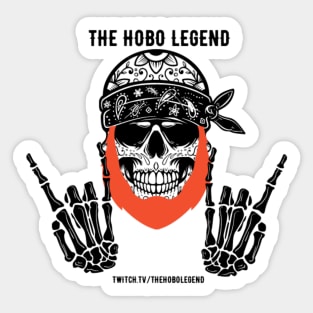 Hobo Legend Rock on Eternity Sticker